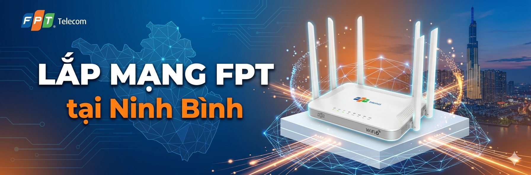 Lắp mạng FPT tại Ninh Bình